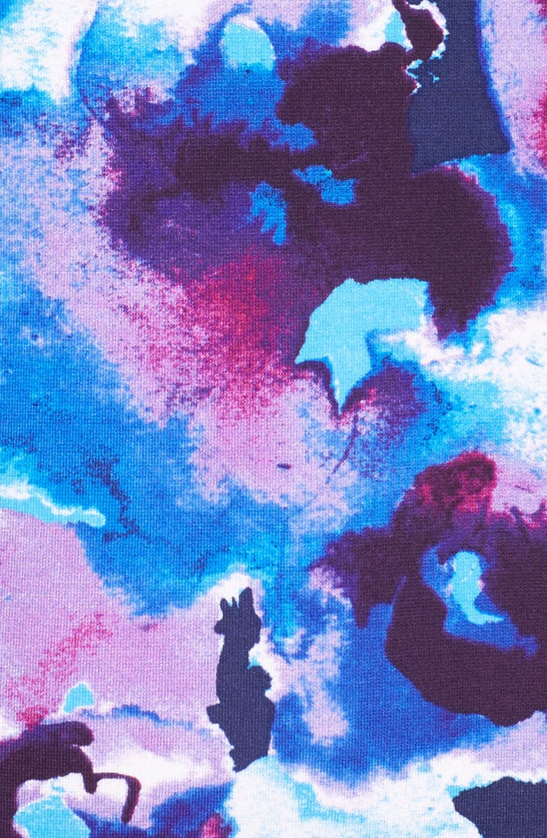 Felicity & Coco Wardess Floral Ponte Sheath Dress, Alternate, color, 