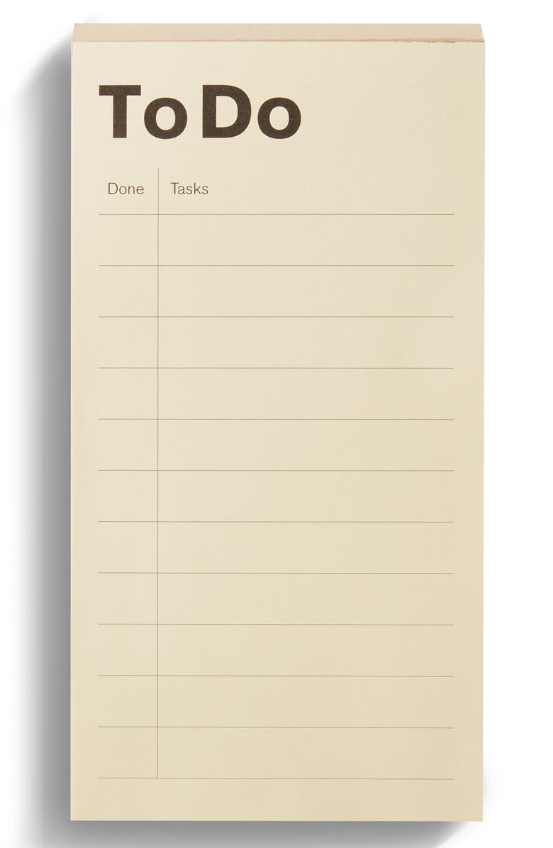 Shinola Today Memo Pad, Alternate, color, 