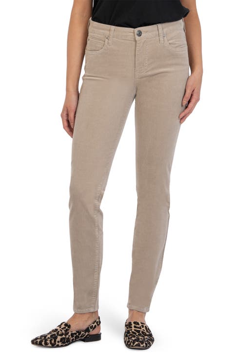Diana Stretch Corduroy Skinny Pants (Regular & Petite)