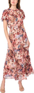 Halogen® Smocked Waist Maxi Dress