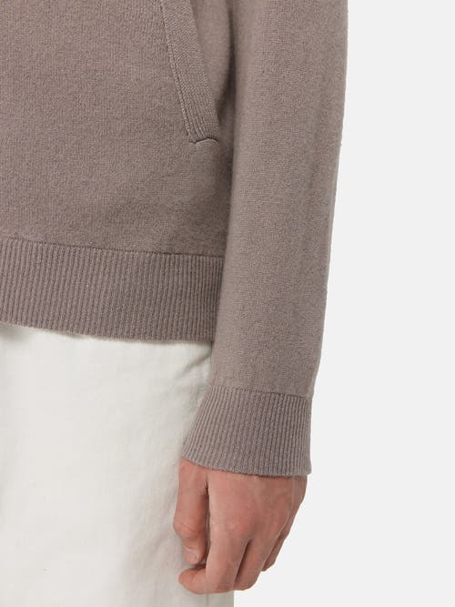 Gobi Mongolian Cashmere Cashmere Bomber In Stucco