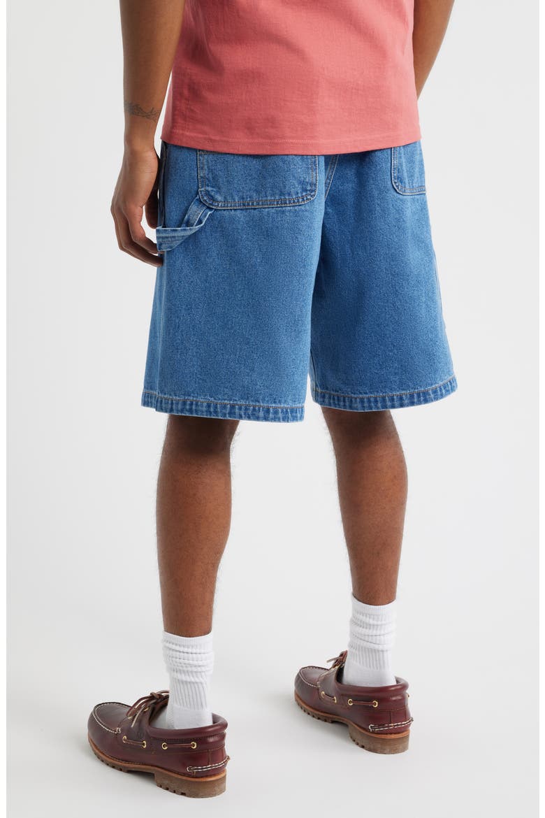 Bigwig Denim Carpenter Shorts, Alternate, color, LIGHT INDIGO CLASSIC