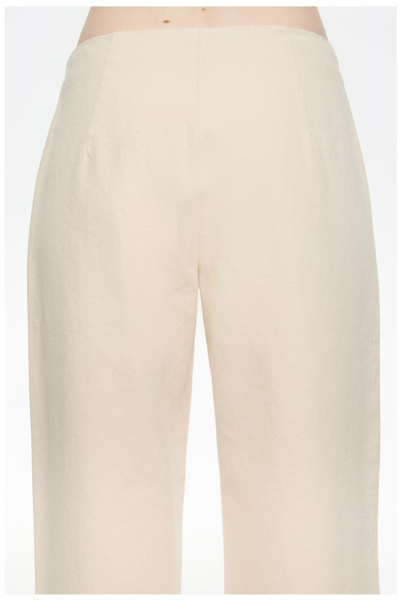 Denim Ankle-Length Jeans, Alternate, color, IVORY