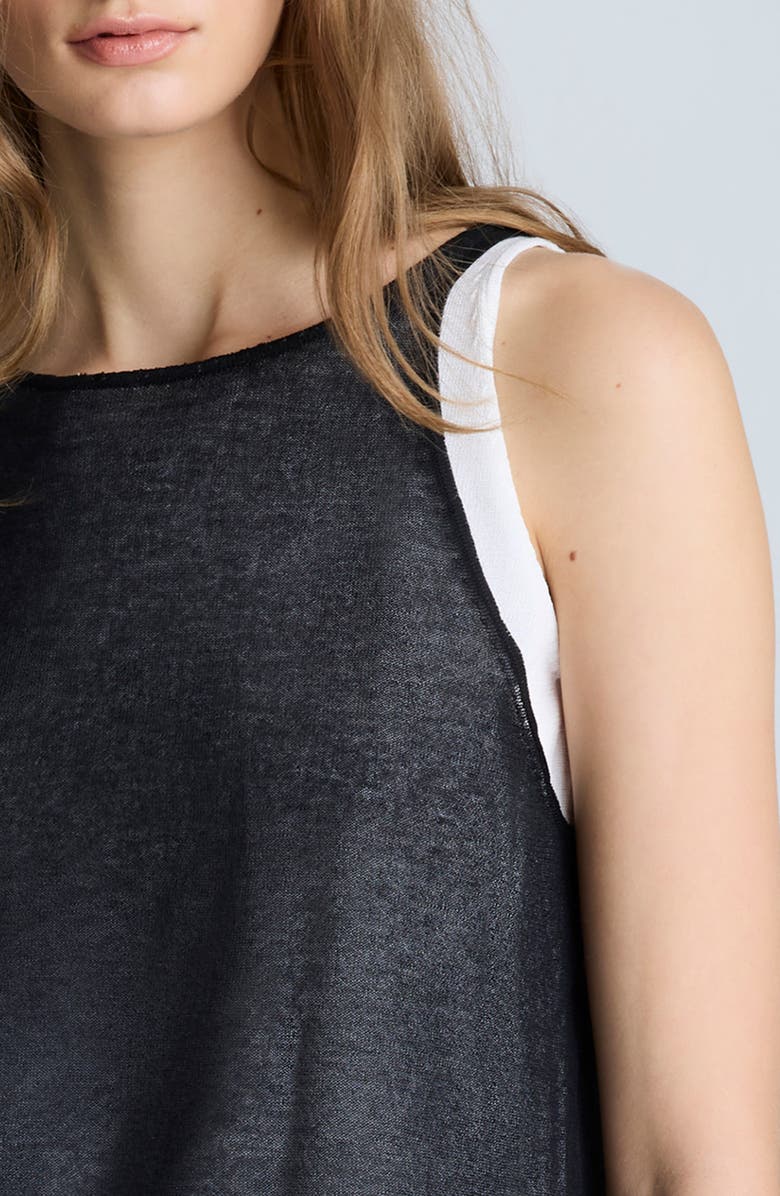 Kenneth Cole Sheer Layer Tank, Alternate, color,