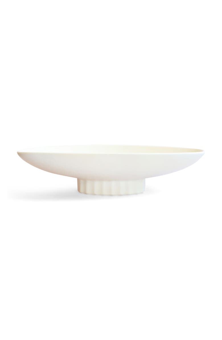 Jungle Club Luna Boat Bowl Planter, Alternate, color, Vintage White