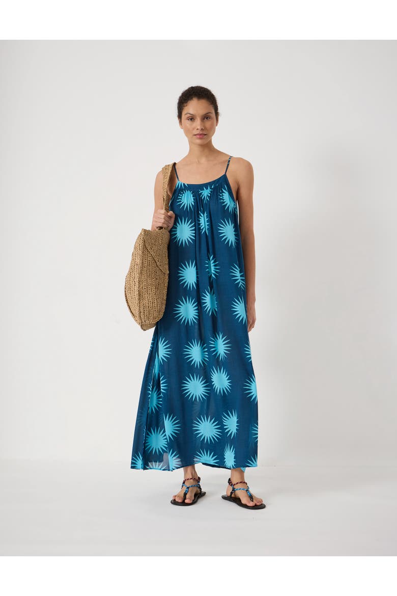 maxi beach dress women Women's Casual Dress, Summer Dress this dress showcases your shoulders while creating a feminine silhouette PCFG Women's Open Knit Maxi