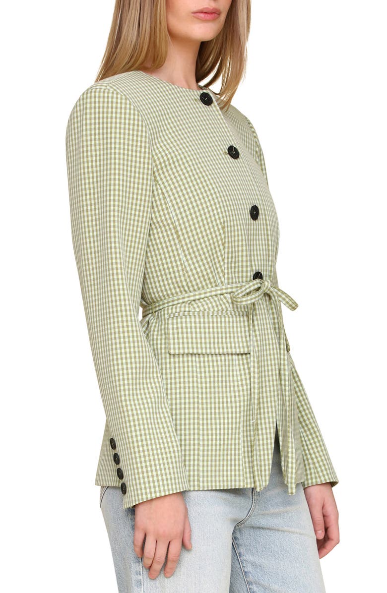Belted Sculpted Blazer