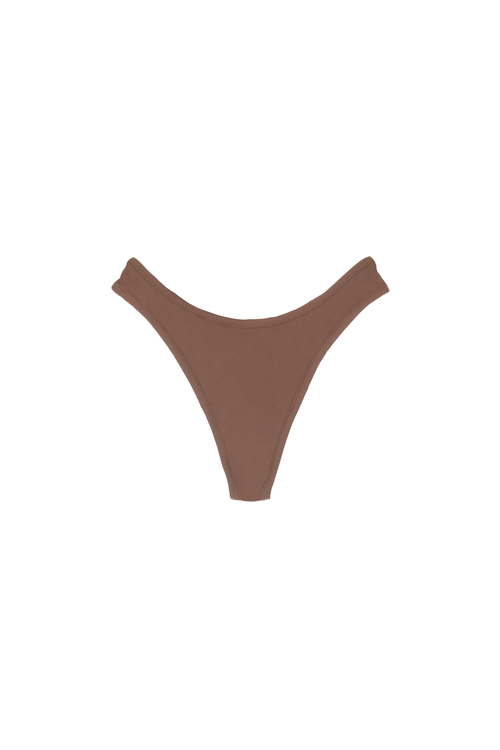 Cheeky Cherry Leakproof Everyday Liner Ultra Smooth Dipped Thong Ii In Brown