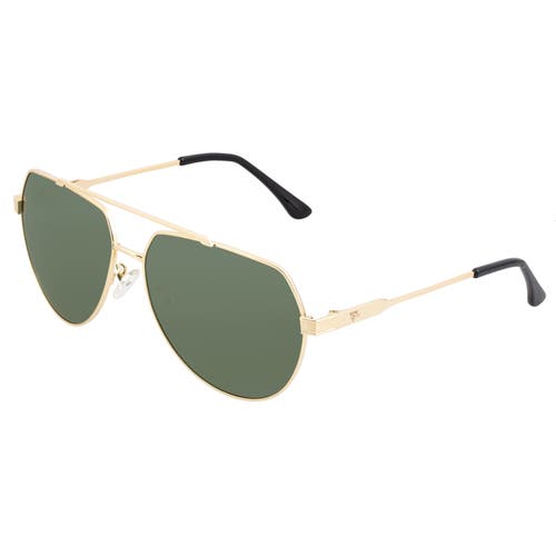Sixty One Costa Polarized Sunglasses In Gold/black