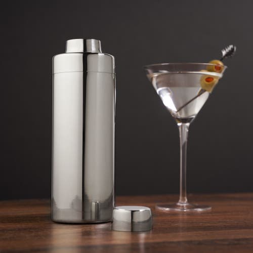 Viski Element Stainless Cocktail Shaker In Silver