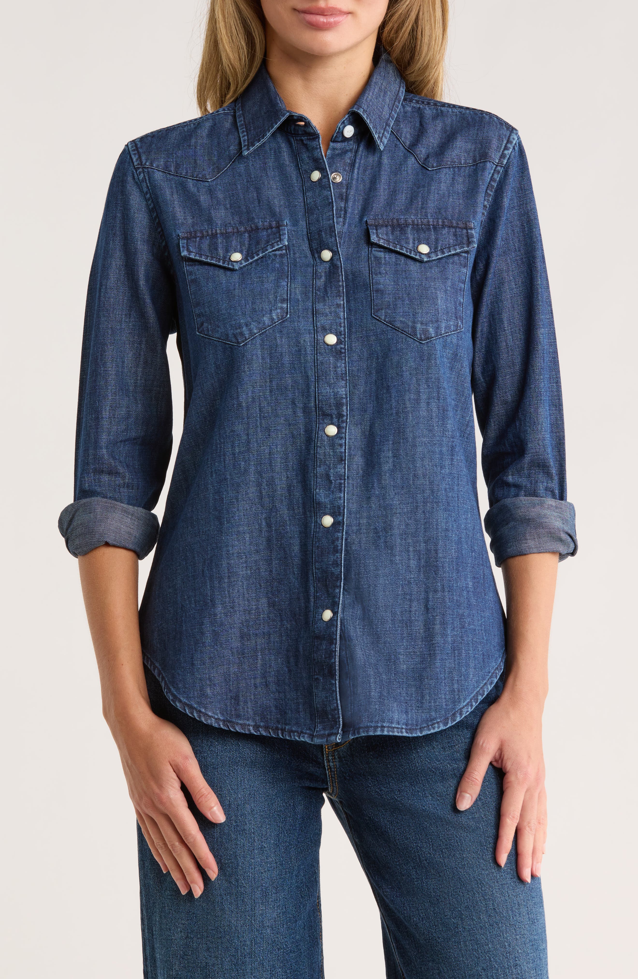 Tailor Vintage Denim Western Shirt