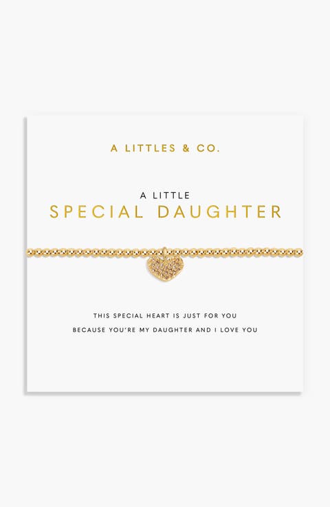 A Little 'Special Daughter' Bracelet