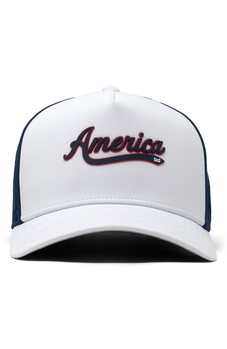 Melin Hydro Odyssey Americana Baseball Cap, Main, color,