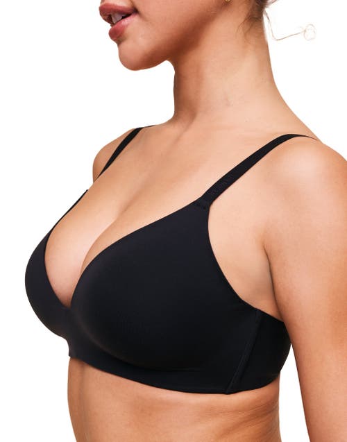Adore Me Valory Contour Plunge Bra In Black