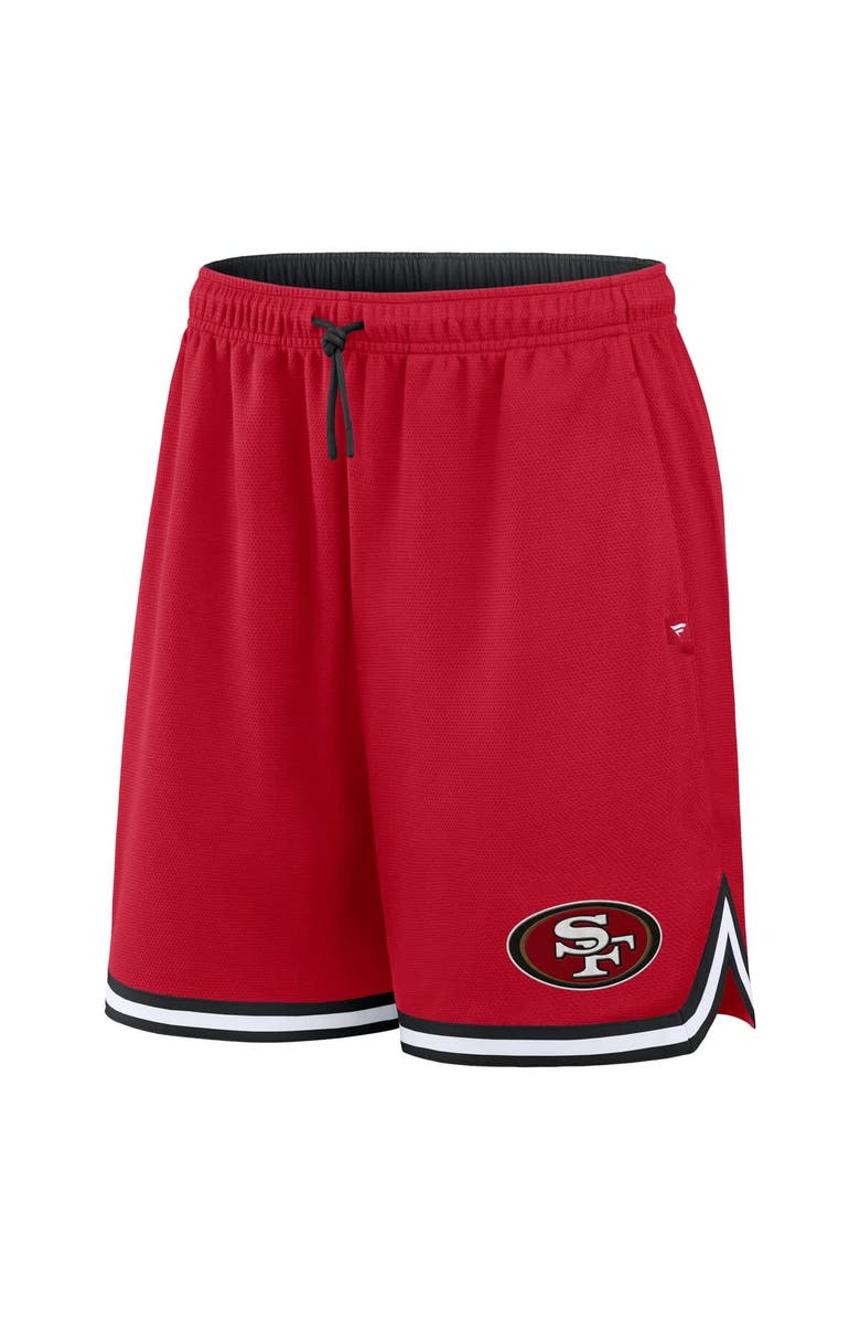 FANATICS Men's Fanatics Scarlet San Francisco 49ers Fearless Drive Shorts, Alternate, color, Scarlet