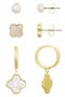 selected Gold/ White