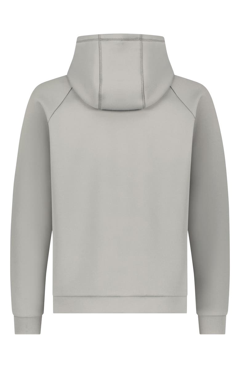 Ben Sherman Neoprene Golf Hoodie, Alternate, color, Light Grey