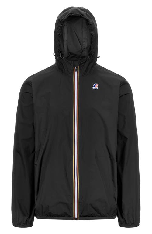 K-way Le Vrai 4.0 Claude Warm Water Repellent Jacket In Black Pure