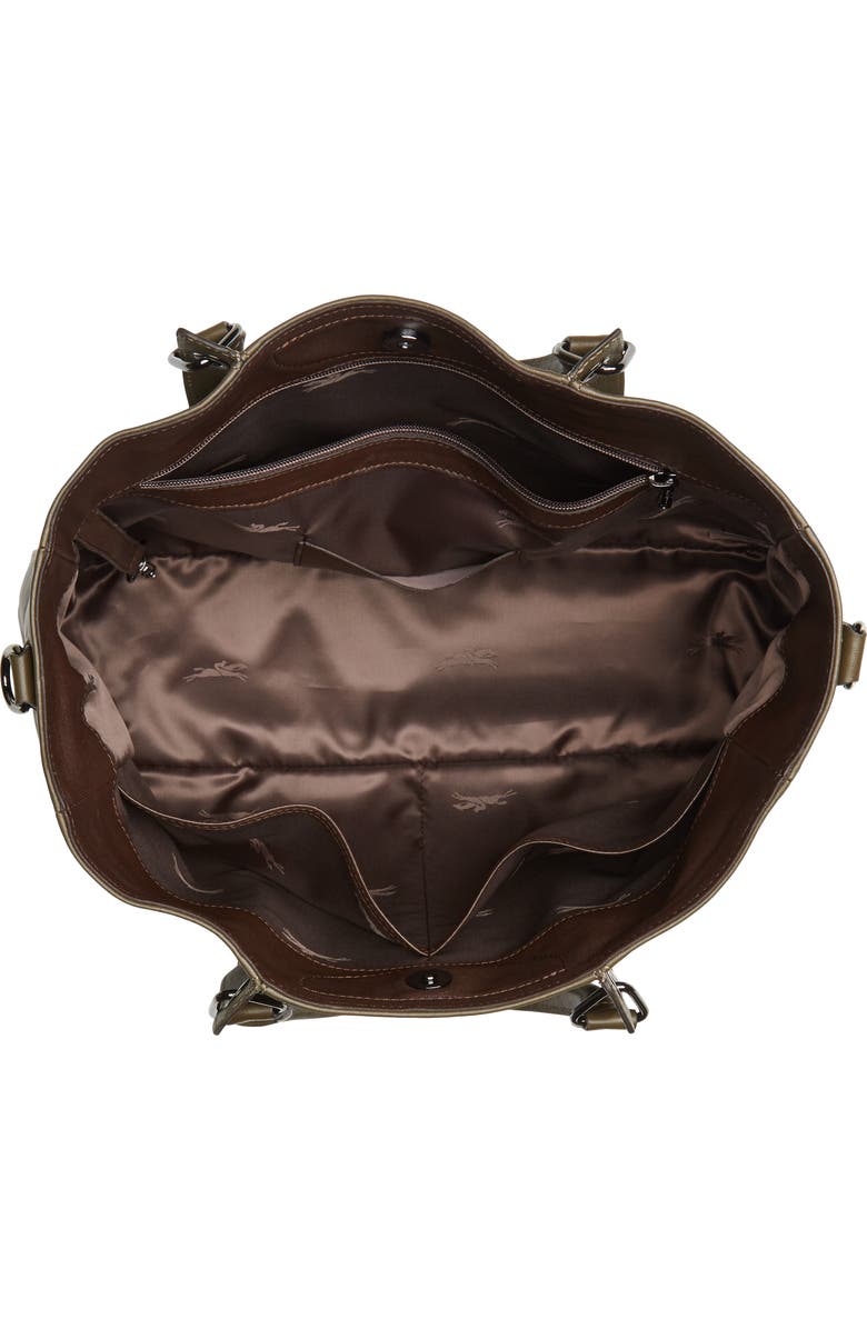 Longchamp '3D - Medium' Leather Tote, Alternate, color,