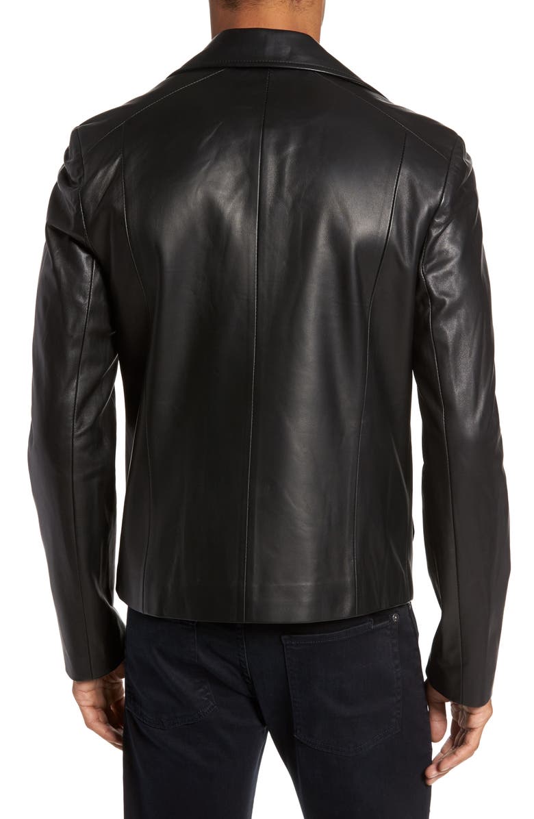 LAMARQUE Leather Biker Jacket, Alternate, color, 
