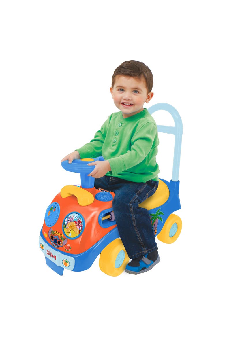 Lights N' Sounds Rideon Stitch, Disney Foottofloor Vehicle, Alternate, color, Multicolored