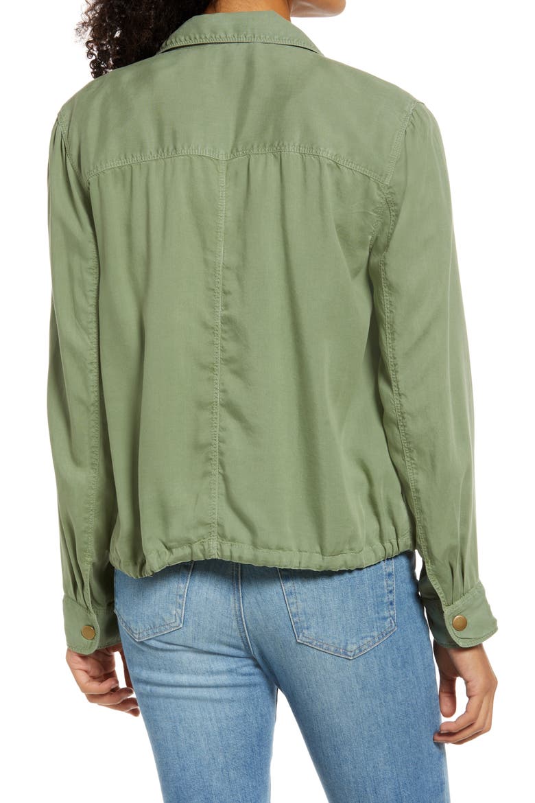 Lightweight Utility Jacket, Alternate, color, GREEN DUNE
