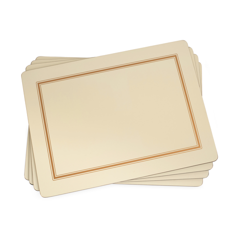 Classic Cork-Backed Placemats, Set of 4