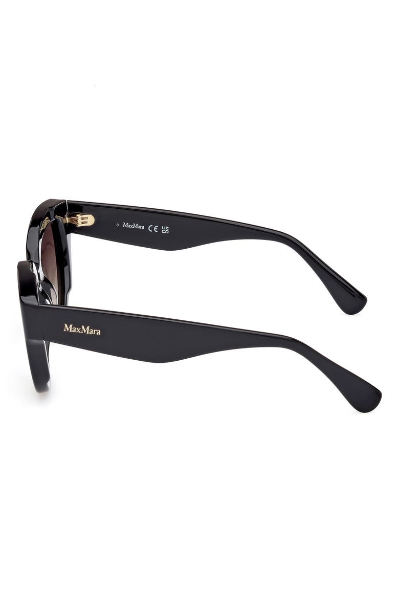 Max Mara Glimpse 50mm Polarized Cat Eye Sunglasses, Alternate, color,