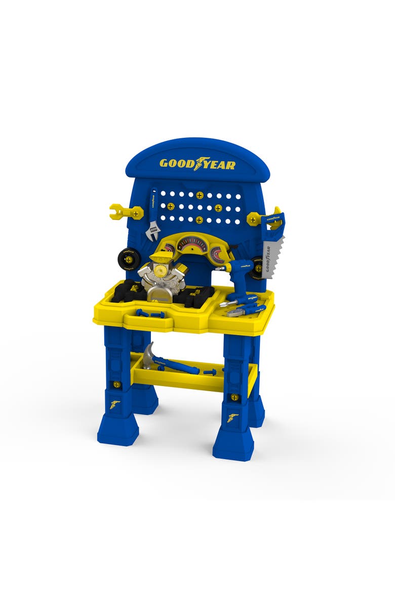 Good Year Auto Repair Workbench, Alternate, color, Navy