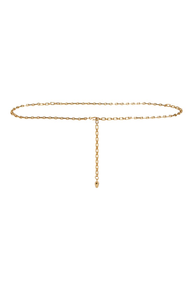 Chain Belt, Main, color, COFFEE GOLD