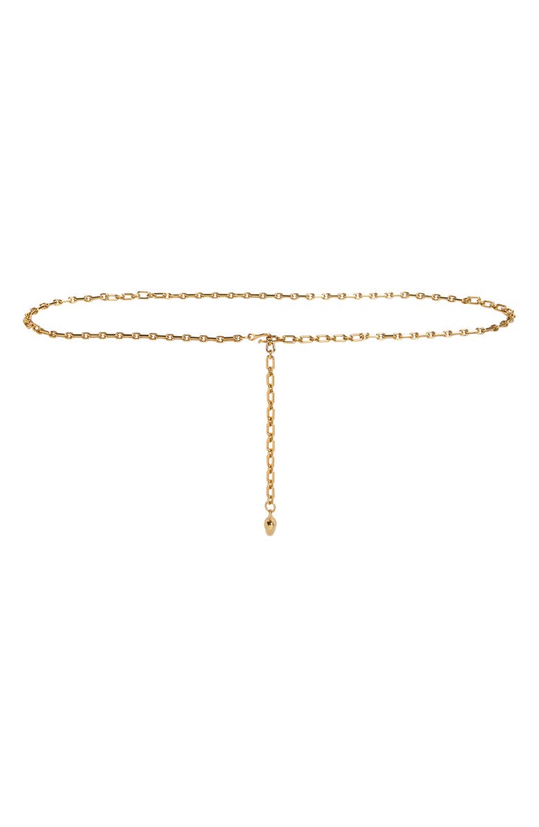 Madewell Chain Belt, Main, color, Coffee Gold
