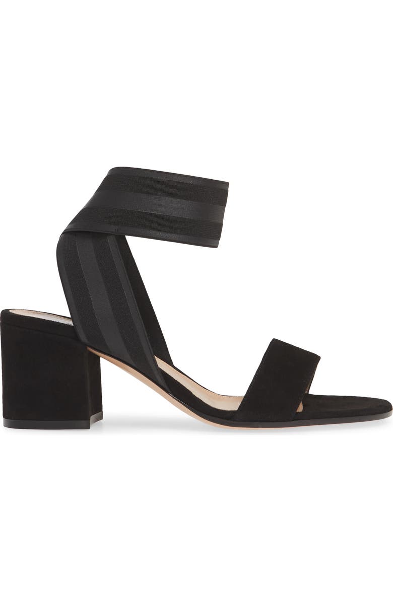 Gianvito Rossi Elastic Ankle Wrap Sandal, Alternate, color,