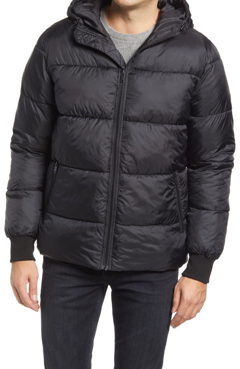 Nordstrom Hooded Puffer Jacket, Alternate, color,