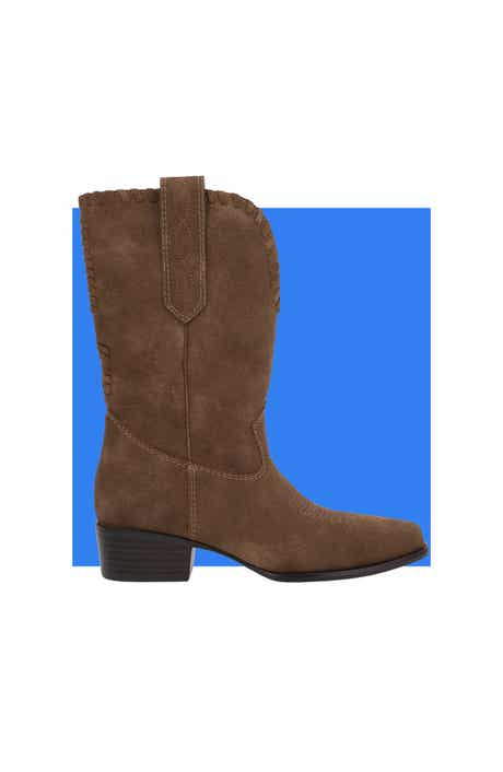 Eliseo Faux Suede Western Boot