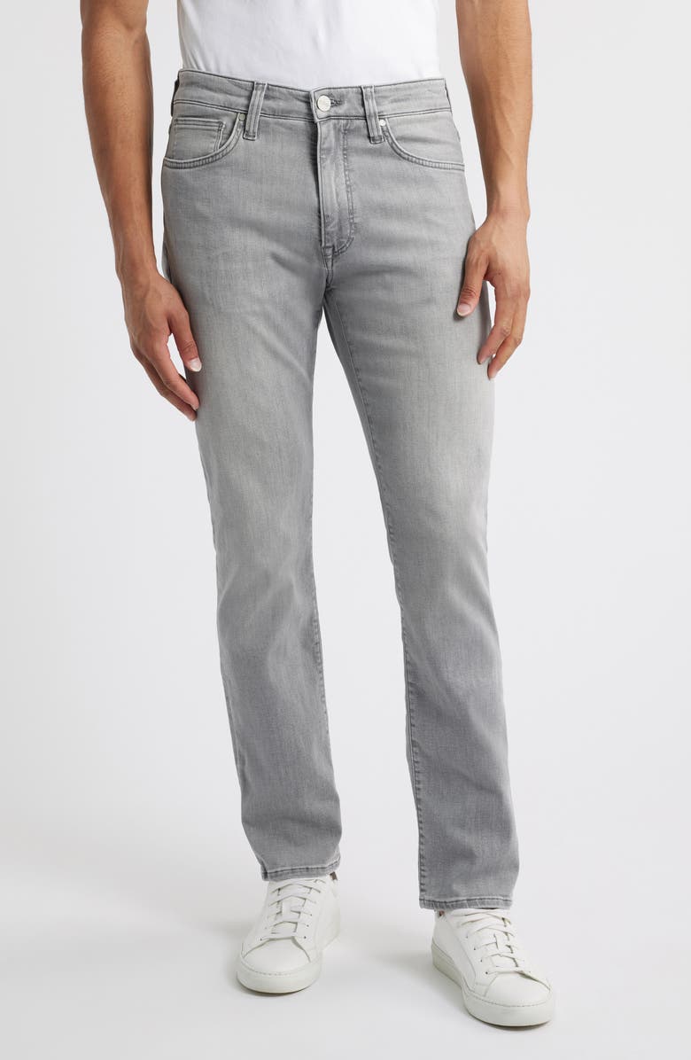 34 Heritage Courage Straight Leg Jeans, Main, color, Light Grey Organic Ultra