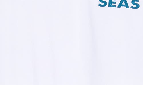 Dark Seas A Little Different Logo Graphic T-shirt In White