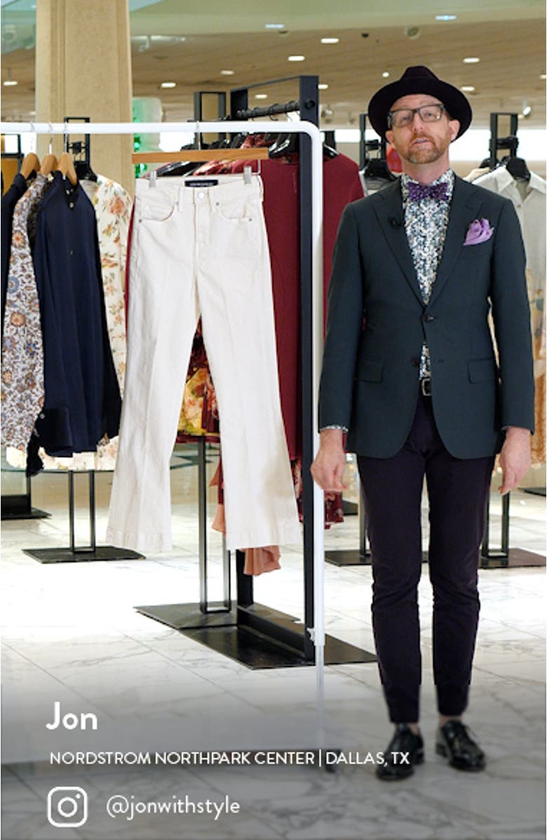 Carson High Waist Flare Ankle Jeans, sales video thumbnail