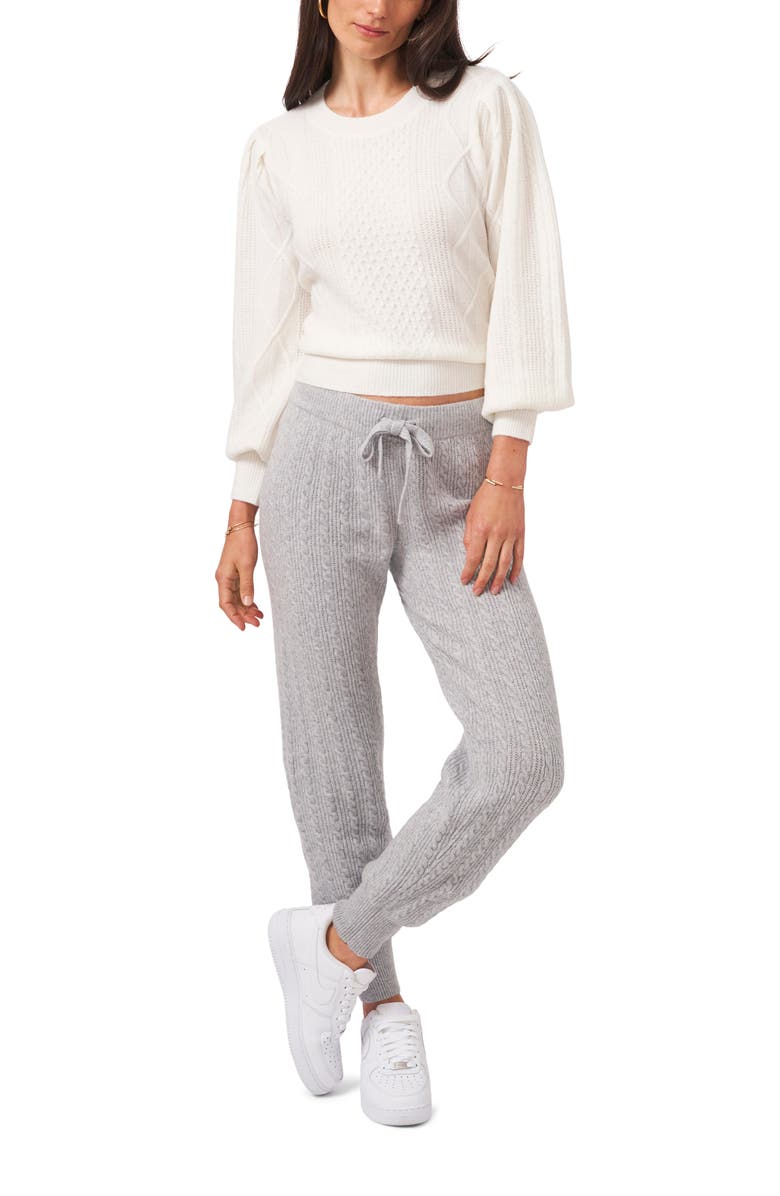 1.STATE Knit Joggers, Alternate, color, Silver Heather