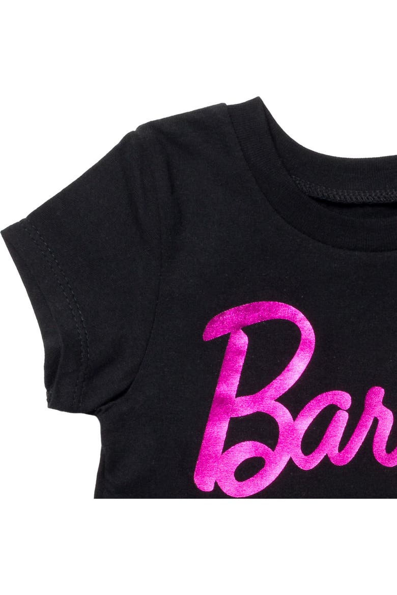Short Sleeve T-Shirt, Alternate, color, Black Pink Logo