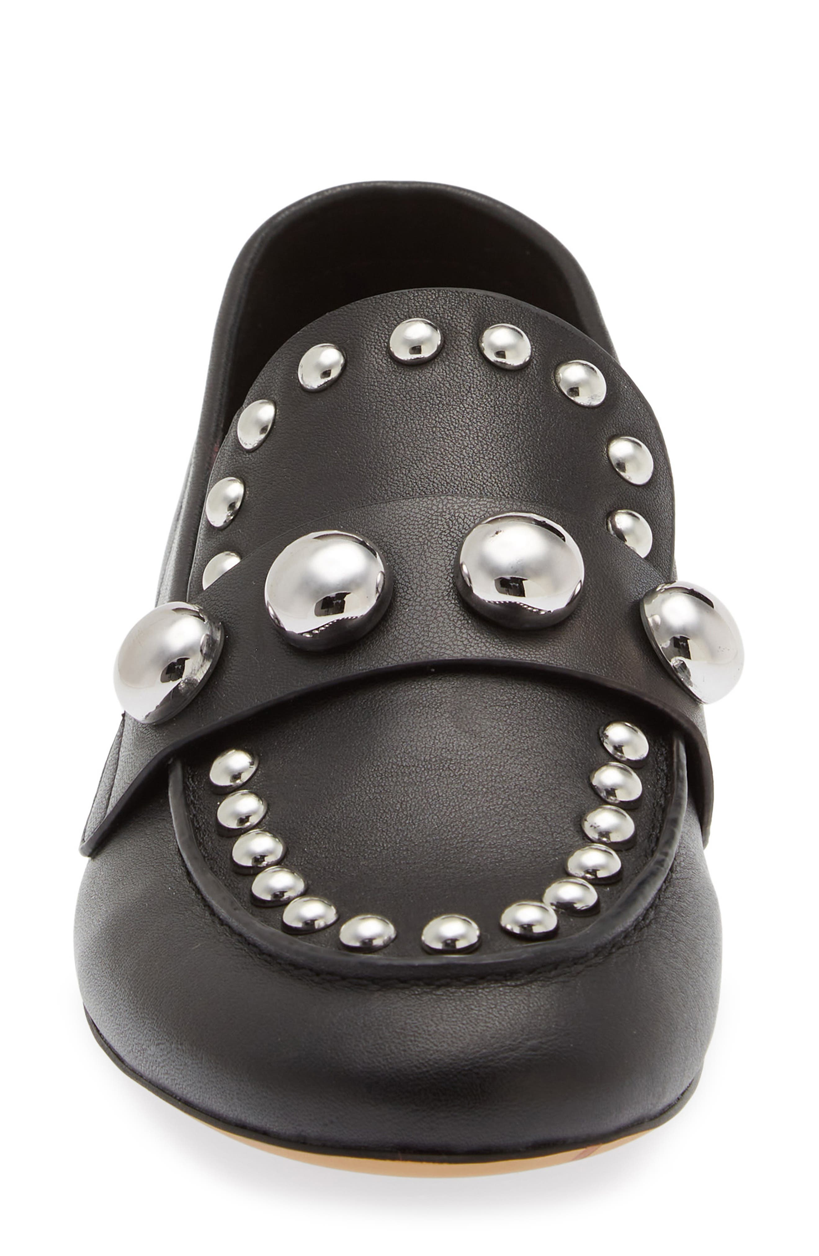 KARL LAGERFELD PARIS Avah Studded Loafer, Alternate, color, 