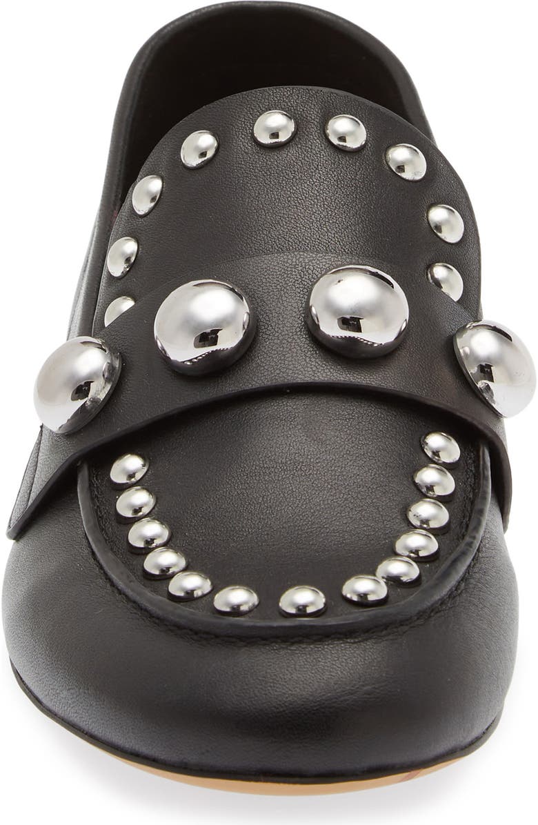 KARL LAGERFELD PARIS Avah Studded Loafer, Alternate, color,