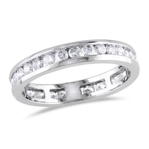 1 CTW Diamond Eternity Ring 14k