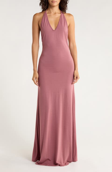 Graceful Open Maxi Dress