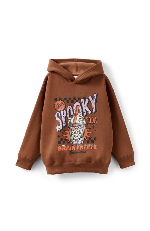 Cotton On Kids Kid's Sammy Oversize Hoodie In Brown