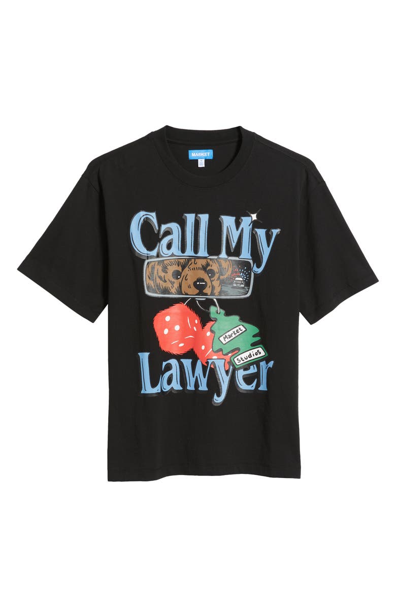 MARKET Call My Lawyer Cotton Graphic T-Shirt, Alternate, color, 