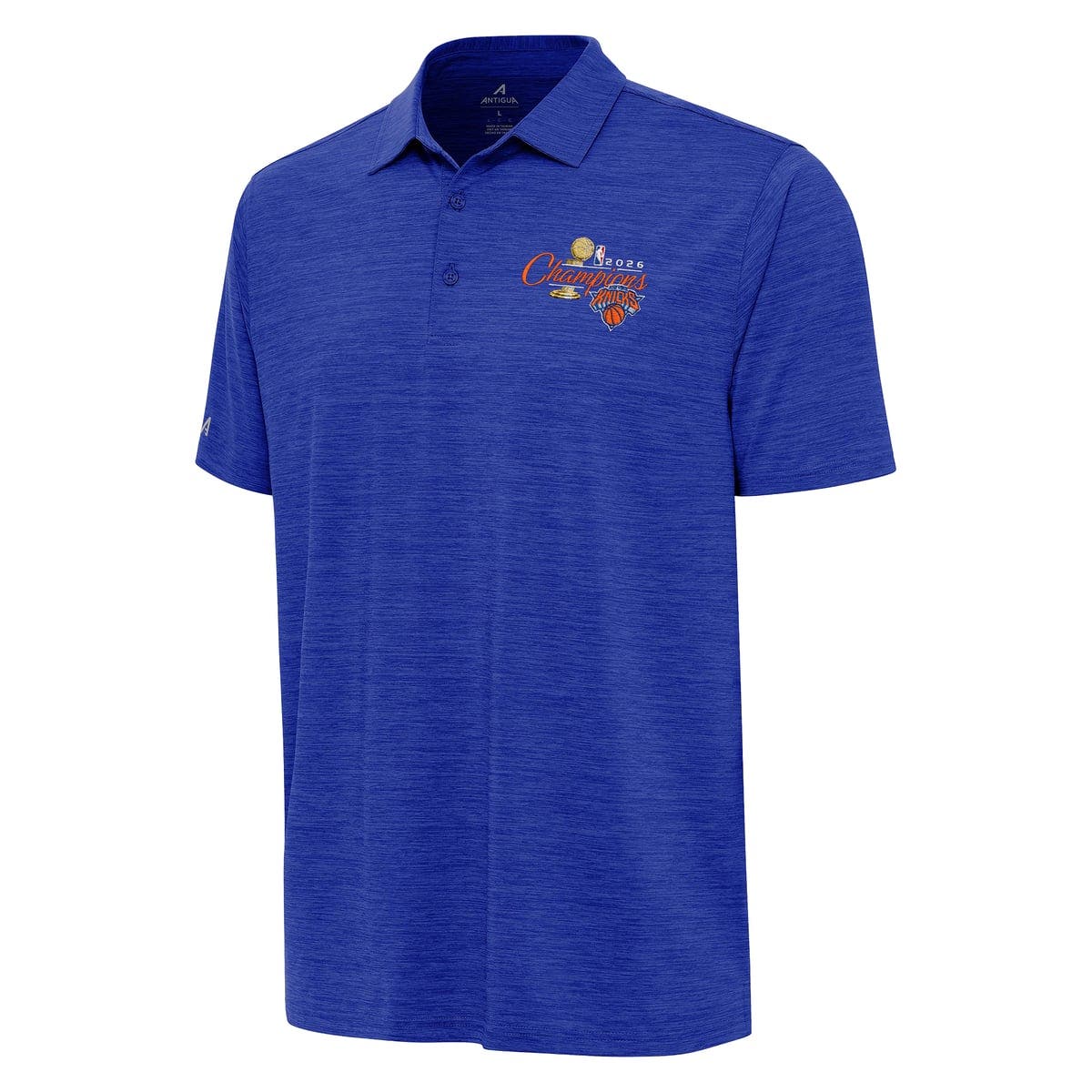 ANTIGUA Men's Antigua Heather Blue New York Knicks 2026 NBA Finals ...