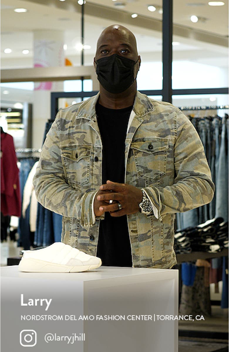 Orbit Water Resistant Quilted Mule Sneaker, sales video thumbnail