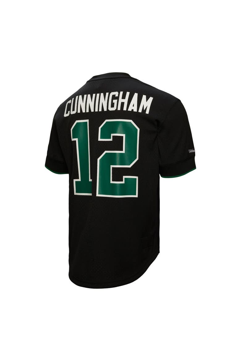 Men's Mitchell & Ness Randall Cunningham Black Philadelphia Eagles Retired Player Name & Number Mesh Top, Alternate, color, Black