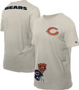 New Era Men's New Era Light Beige Chicago Bears Multi Patch T-Shirt