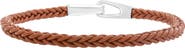 EFFY Sterling Silver & Leather Bracelet